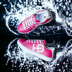 Vibe Melograno Eywear and Women's Pink & White Sneaker Bundle